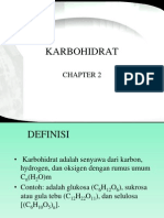 Chapter 2 Karbohidrat