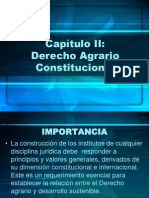 Derecho Agrario Constitucional Cap. II