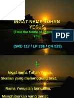 Ingat Nama Tuhan Yesus 117