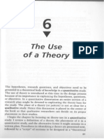 (Cap. 6) CRESWELL, J. the Use of a Theory