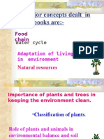 V.R-Major Env.Concepts Found in Text Books