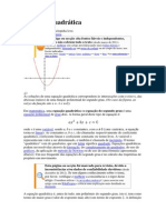 Equação quadrática guia