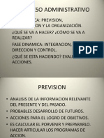 El Proceso Administrativo