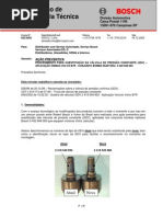 022 - Procedimento Substituição  (GDV) - Aplicação Ônibus Volvo B7R