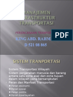 Manajemen Infrastruktur Transportasi