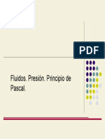 Presion Fluidos Principio de Pascal