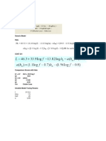 Hata Model Calculation