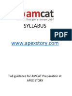 AMCAT Syllabus Www.apexstory.com