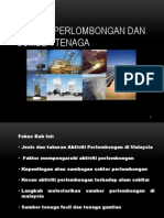  Sektor Perlombongan Dan Tenaga