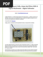 Multimeter Ports Explained | PDF