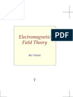 Electromagnetic Field Theory - Bo Thide