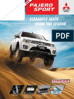 New Pajero Sport Flyer Dakar