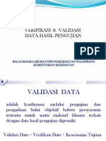 Validasi Data