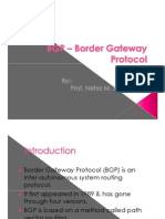 BGP - Border Gateway Protocol