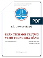 Phân Tích Môi Trư NG Vi Mô Trong Nhà Hàng