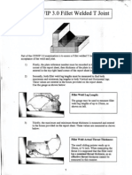 CSWIP 3 0 Fillet Welded Joint