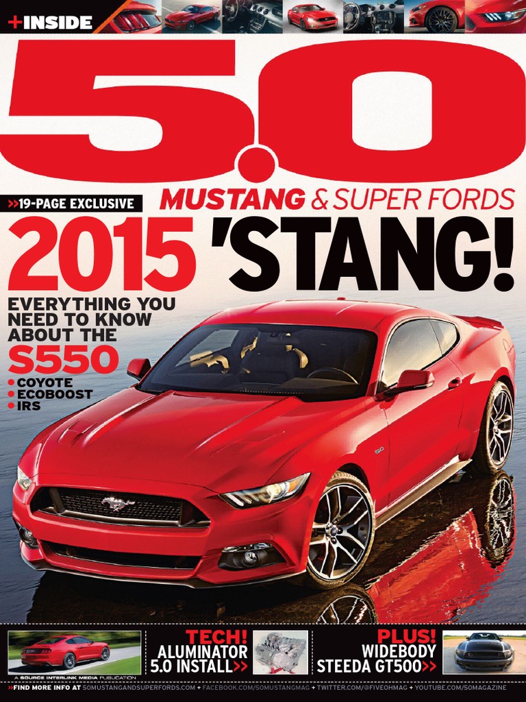 5.0 Mustang & Super Fords - March 2014 USA, PDF, Automotive Technologies