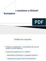 Curs 1 - Politica de Coeziune A Uniunii Europene