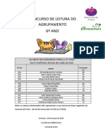 concurso leitura 6ºano_apurados 2ª fase