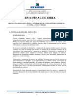 1.- Informe Final de Obra - PCA