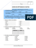 Acentuacion de Diptongos e Hiatos