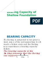 Bearing Capacity of Shallow Foundation