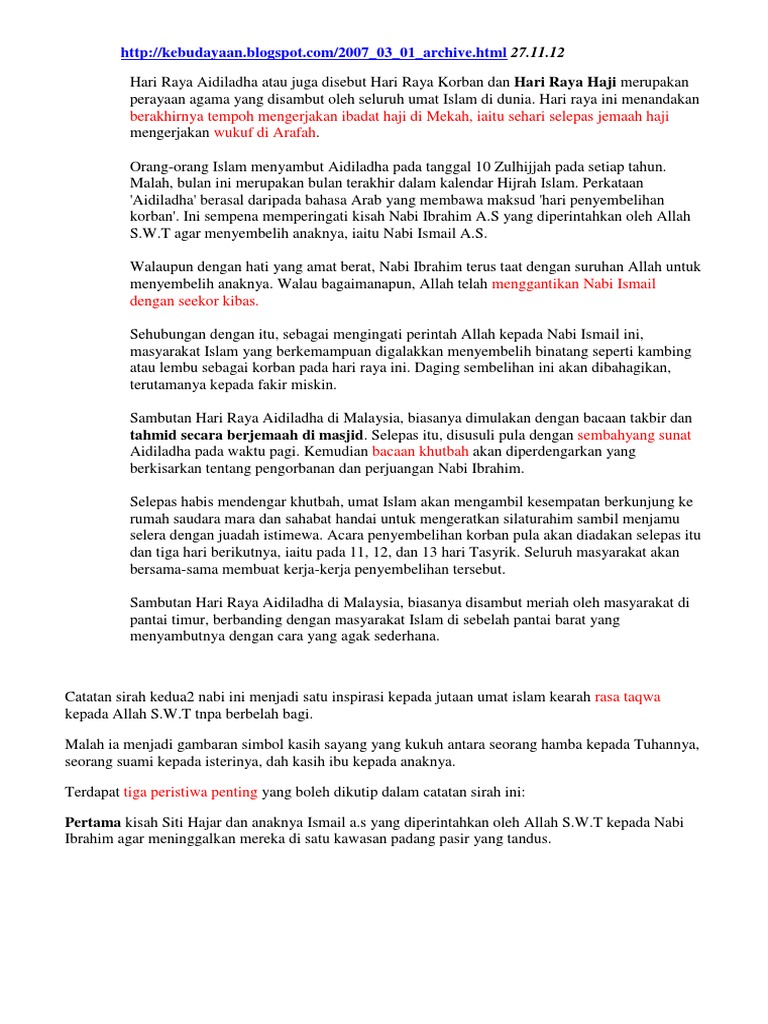 Raya Haji  PDF