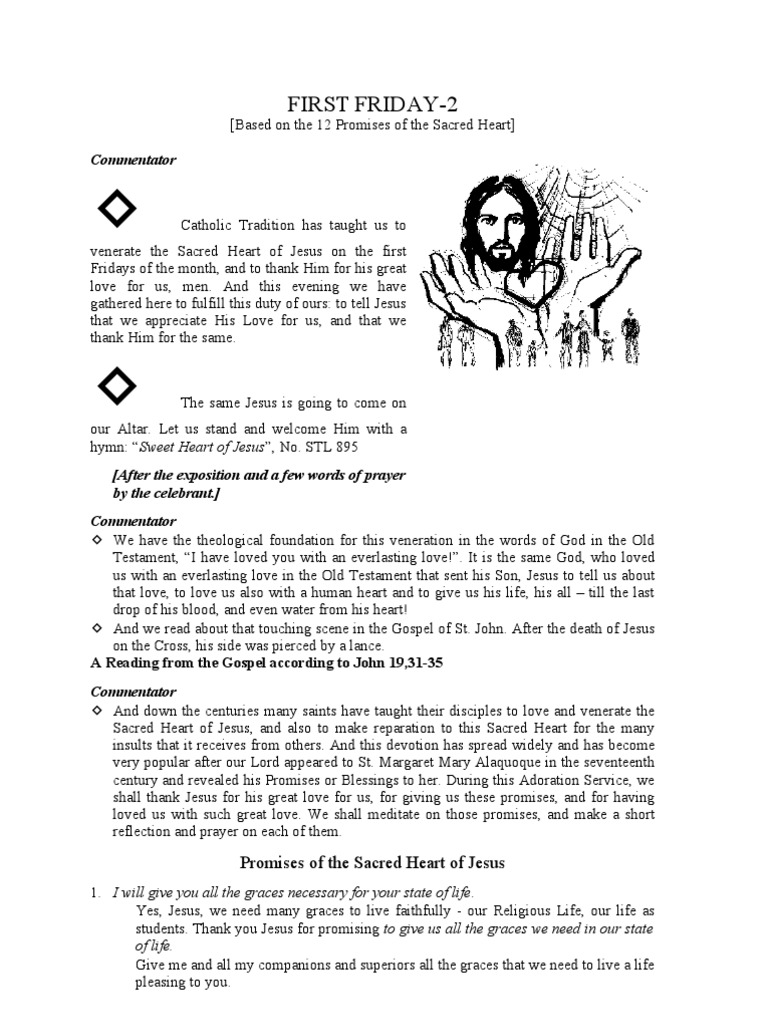 12 Promises of the Sacred Heart Christian Belief And Doctrine