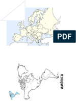 mapas em branco 7º ano