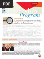 Download Spring 2014 Newsletter by UTEP Internship Program SN212458371 doc pdf