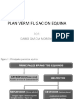 Plan Vermifugacion Equina