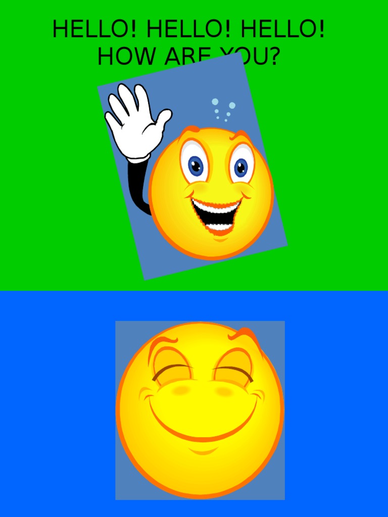Greetings and Emotional States | PDF