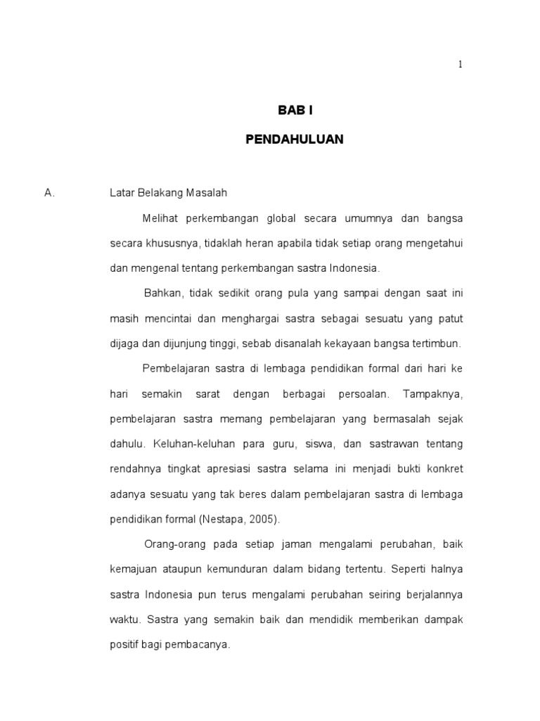 Karya Ilmiah b. Indonesia Sastra Melayu