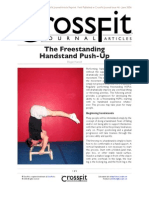 Crossfit: Handstand Pushup