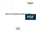 Ghid de Disciplinare Pentru Parinti