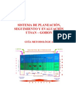 Sistema Planeacion, Seguimiento y Evaluacion Utsan