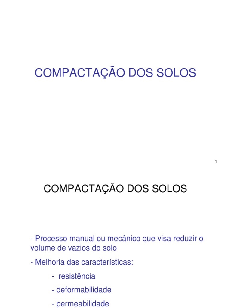 Compactacao e Ensaio de Compactacao | PDF