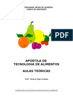 Apostila Tecnologia de Alimentos (Apostila Tecnologia de Alimentos 1.PDF)