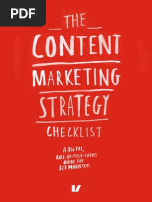 Content Marketing Strategy Checklist Velocity Partners