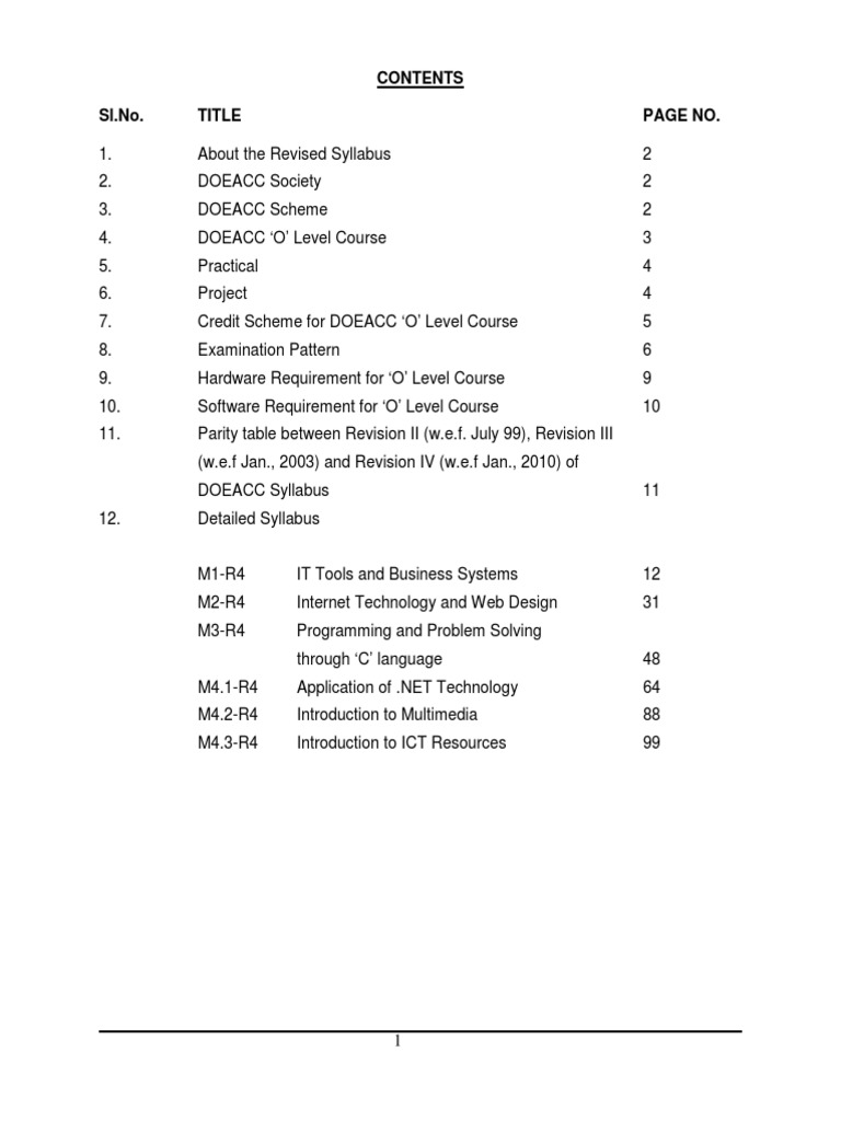 Revised o Level | PDF