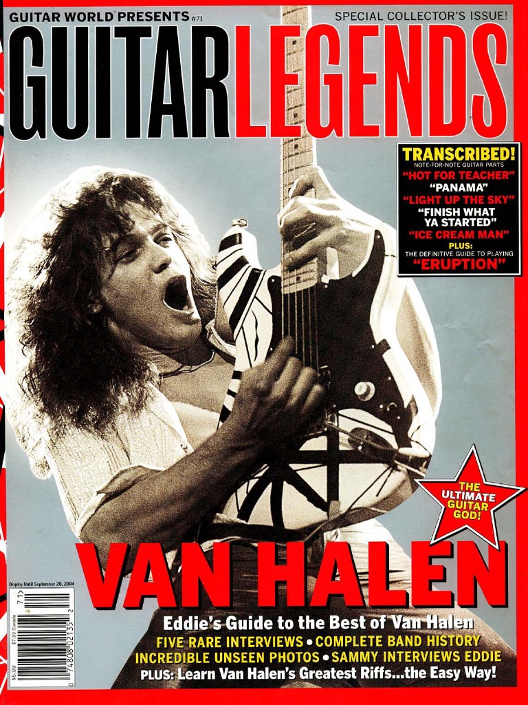 Guitar Legends Van Halen PDF Hard Rock Rock Music