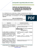 2011 Requisitos Inscrip Reg Agrimensores Ric II