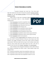 Download TEKNIK PENGAMBILAN SAMPEL by kartini SN21251383 doc pdf