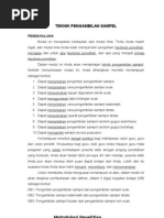 Makalah Teknik Sampling