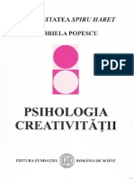 28556976 Ed4 Gabriela Popescu Psiholgia Creativitatii