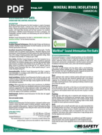 IIG Mineral Wool Spec Sheet