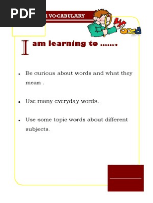 Vocab Data Wall