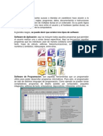 Tipos de Software