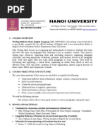 BELd Writing Syllabus - 2011 - 2012