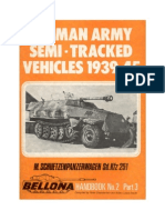 (1972) (Bellona Handbook No.2) German Army Semi-Tracked Vehicles 1939-45, Part 3 - M. Schuetzenpanzerwagen Sd. Kfz 251